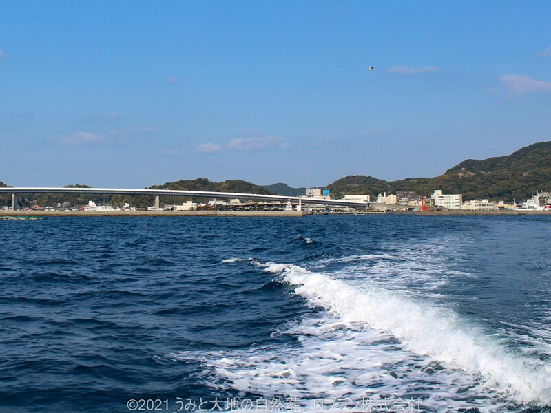 1.天草市牛深町から出発