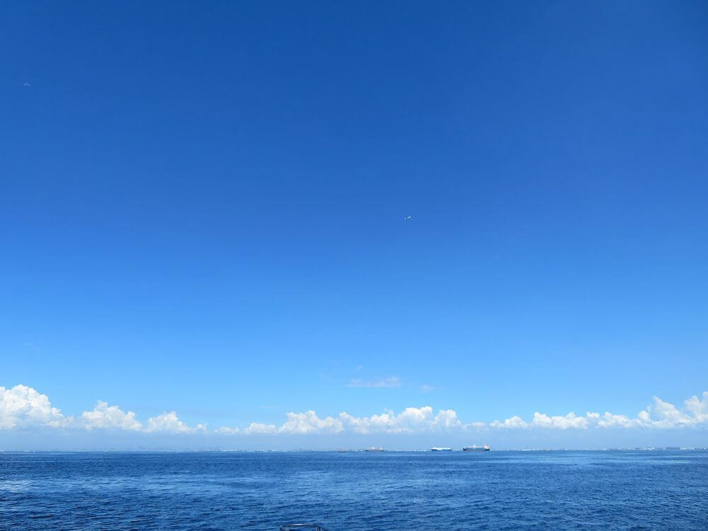 1.穏やかな日が多い東京湾