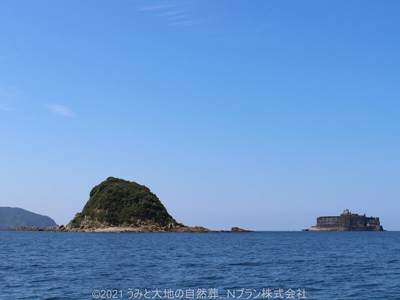 3.中の島と軍艦島沖合へ