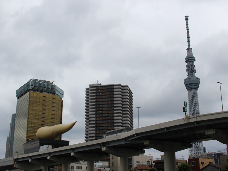 2.スカイツリーとアサヒビール本社