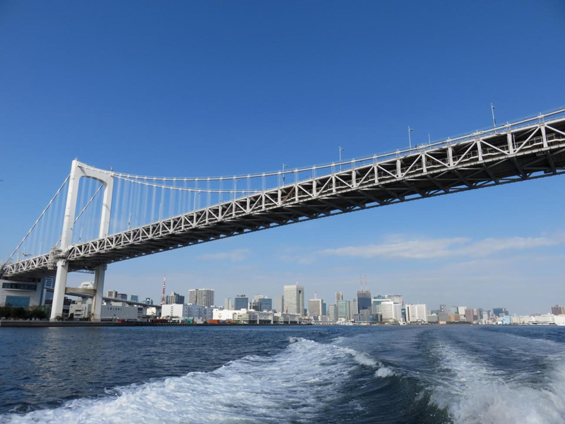 3.レインボーブリッジと東京タワー
