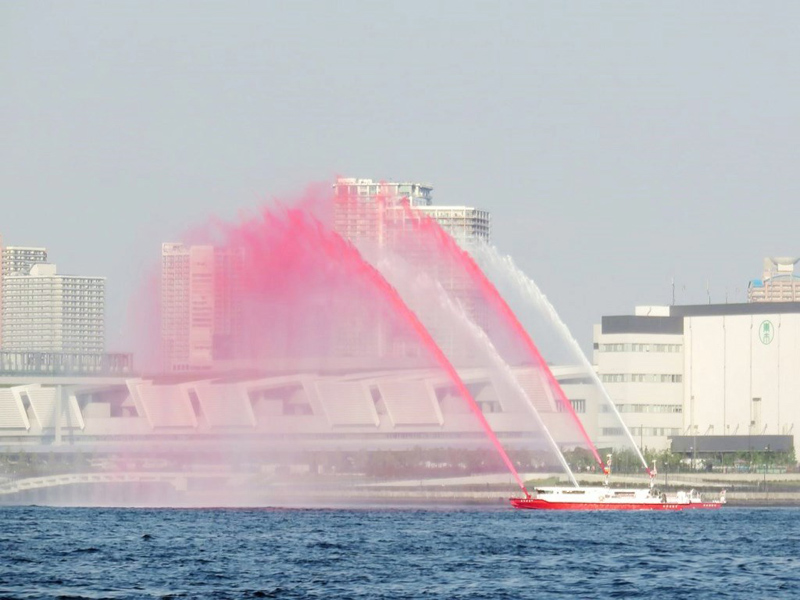 12.水の消防ページェント練習風景