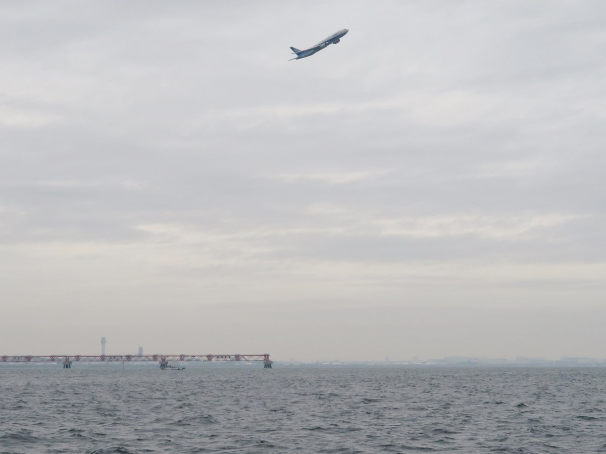 5.羽田空港を通過