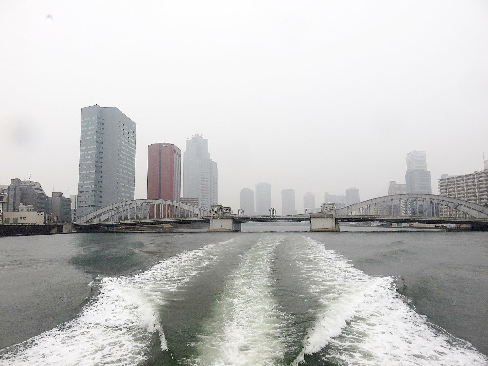 1.出航後の勝鬨橋