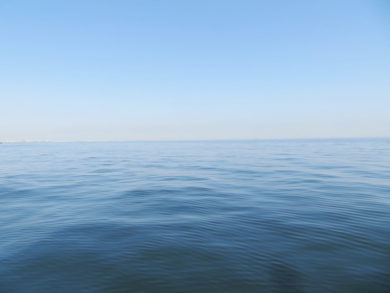 2.穏やかな東京湾
