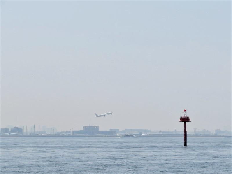 2.羽田空港を通過