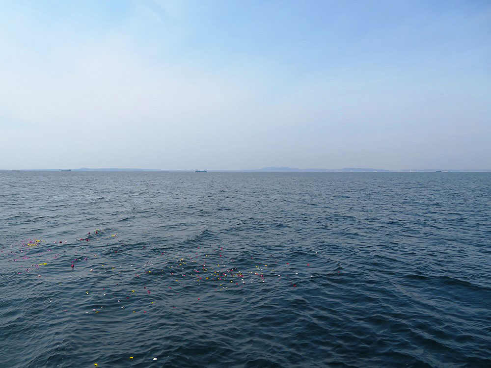 9.房総半島、三浦半島から見える海域