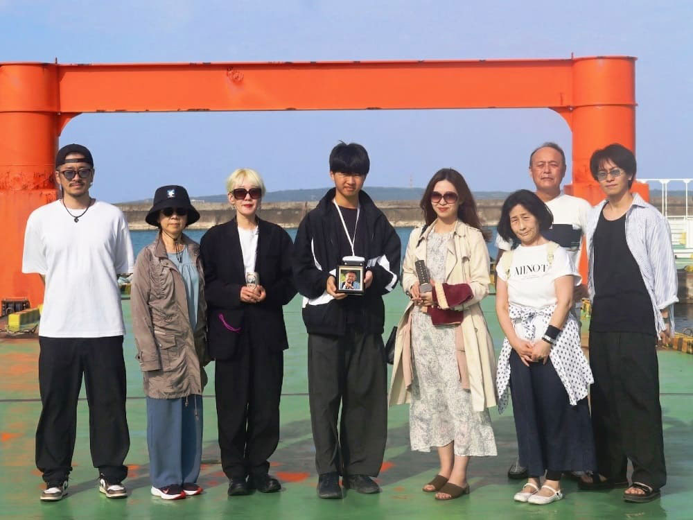 1.出港前に記念写真