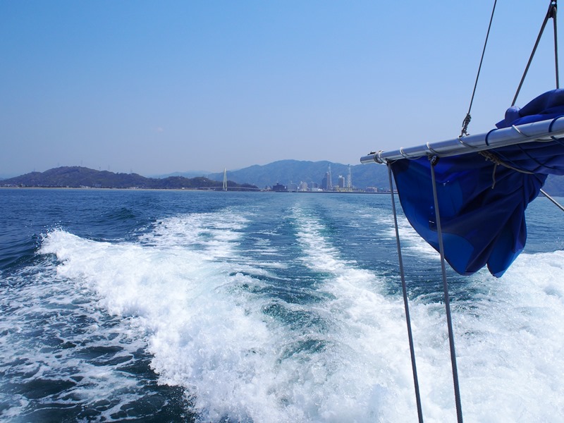 2.好天の和歌浦へ出発
