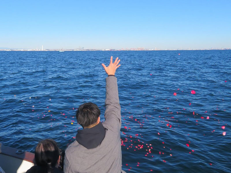 7.明るいお見送り